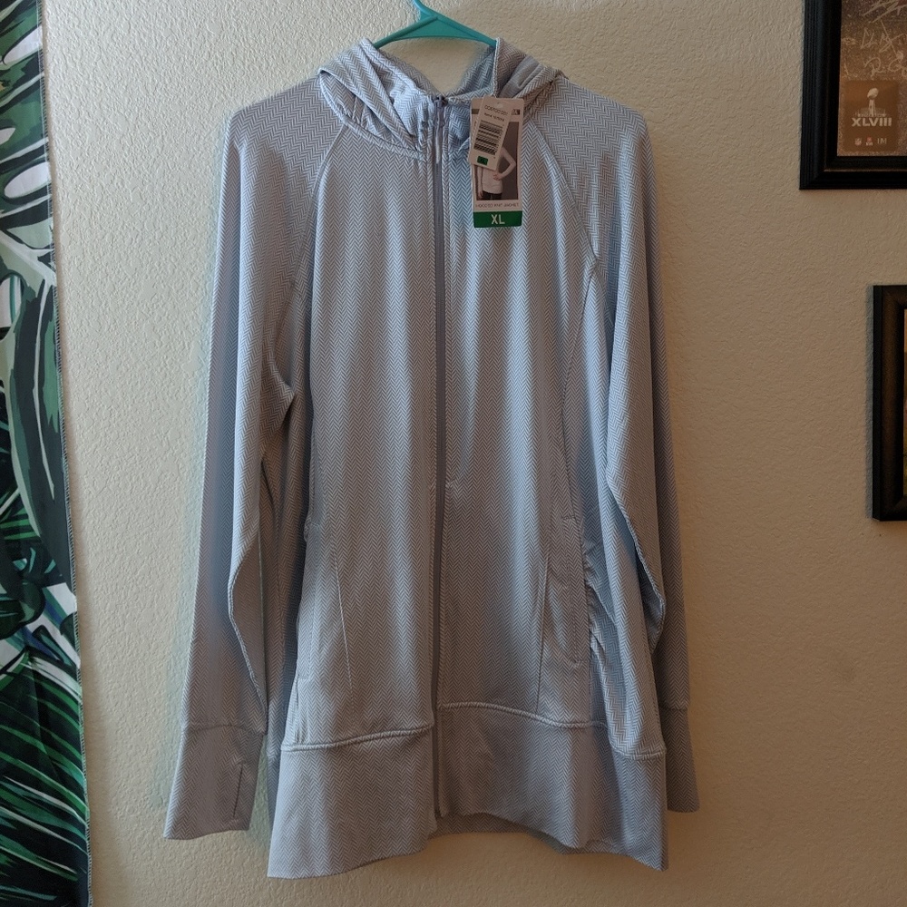 Hooded Knitted Jacket Costco XL